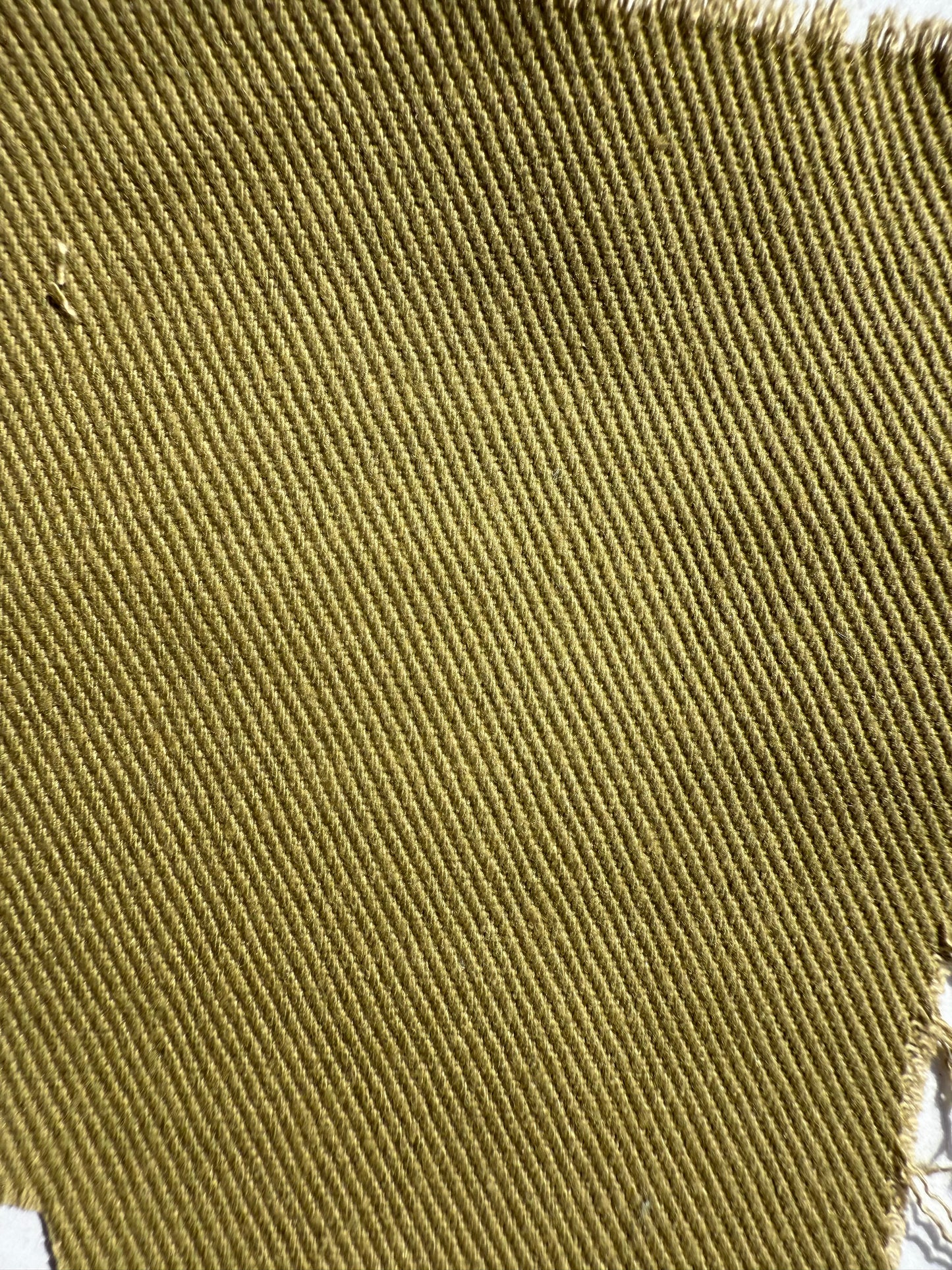 Sage Olive Green 10 oz Bull Denim Cotton Twill Heavy "Dried Thyme”