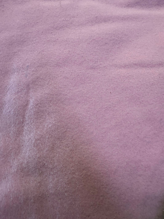 Light Pink Solid Cotton Flannel "Sweet Darling"