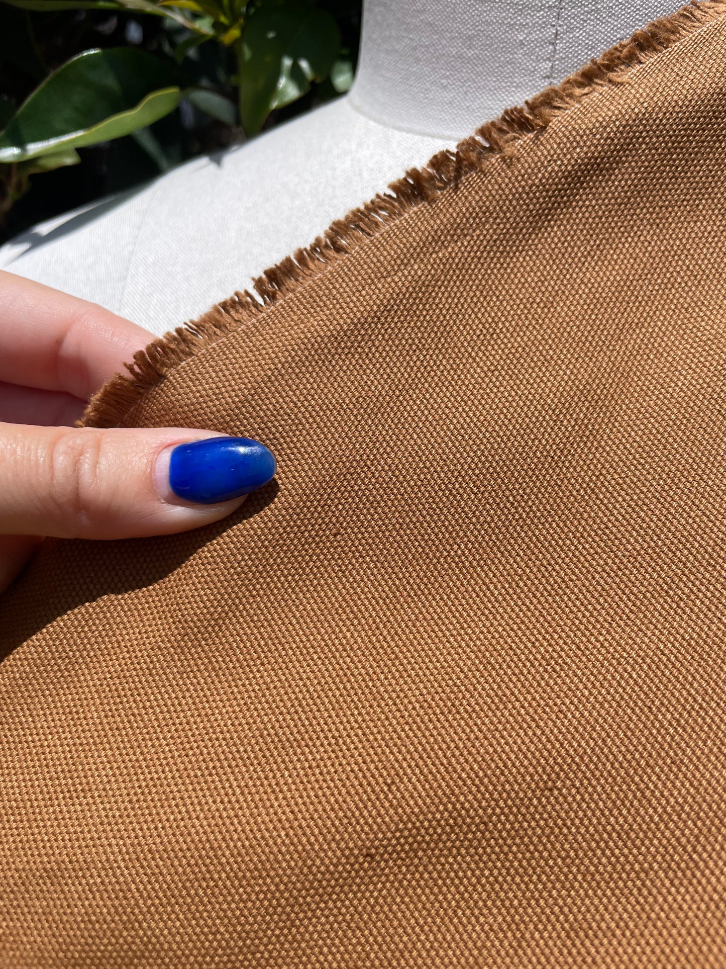 Tan Cotton Duck Canvas "Classic Tan"
