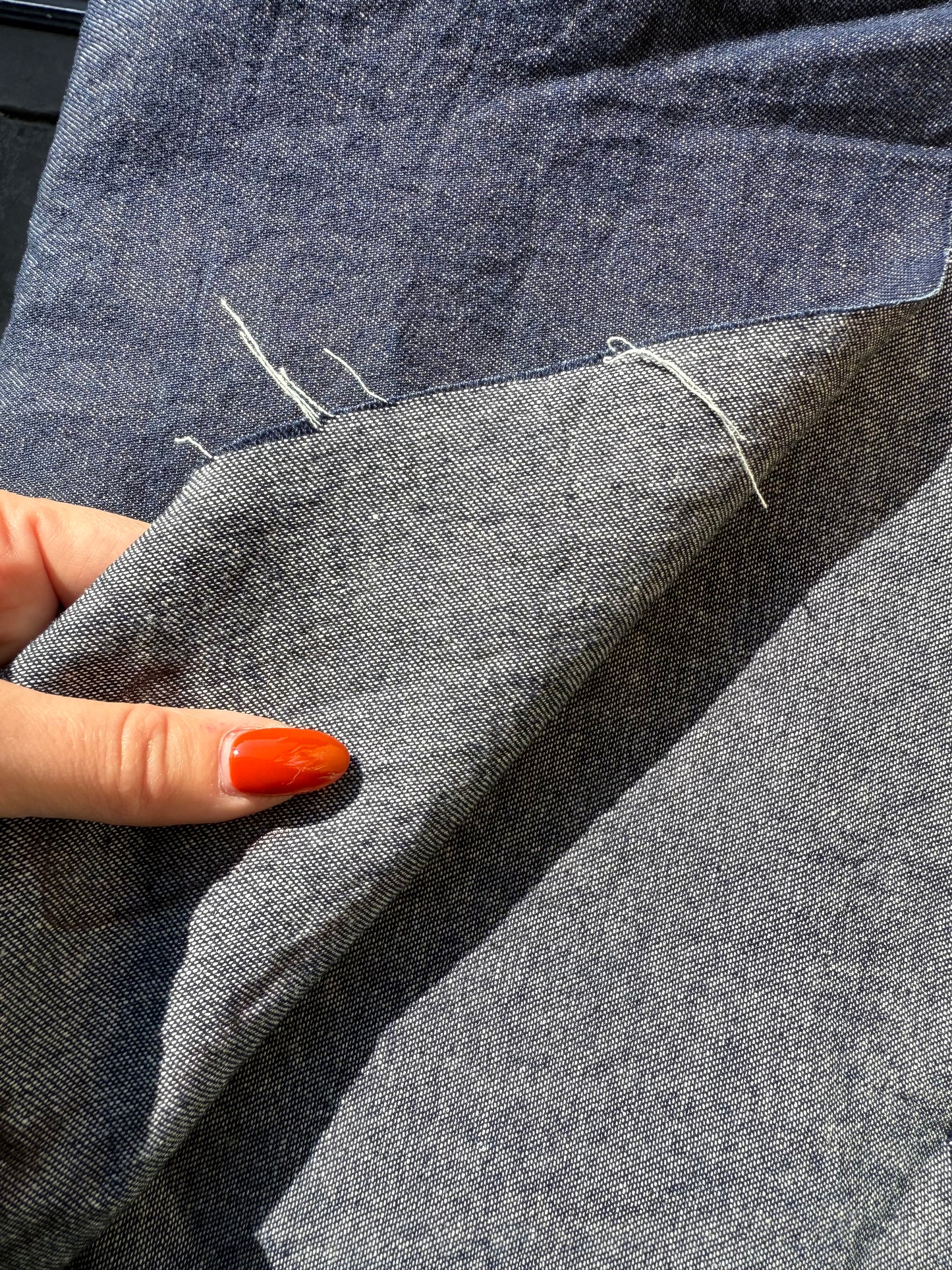 8 oz. Medium Blue Twill Denim "EZ Denim"