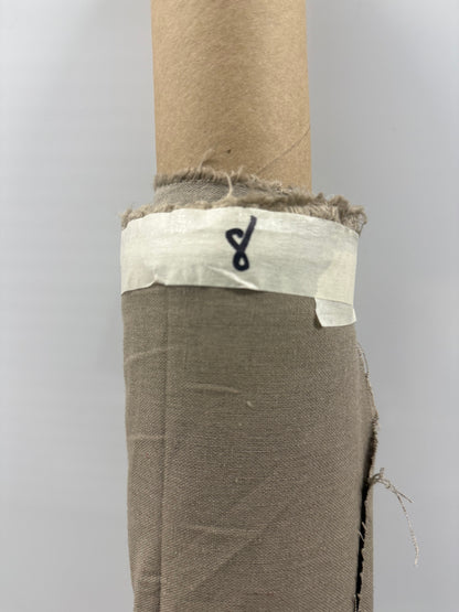 Taupe Cotton Linen  8 Yards