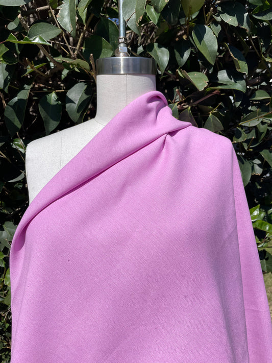 Light Pink Cotton Linen Solid Blend "Cupcake Icing"