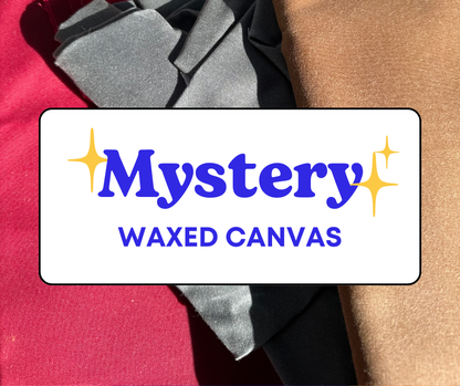Mystery Waxed Cotton Canvas Fabric By The Yard