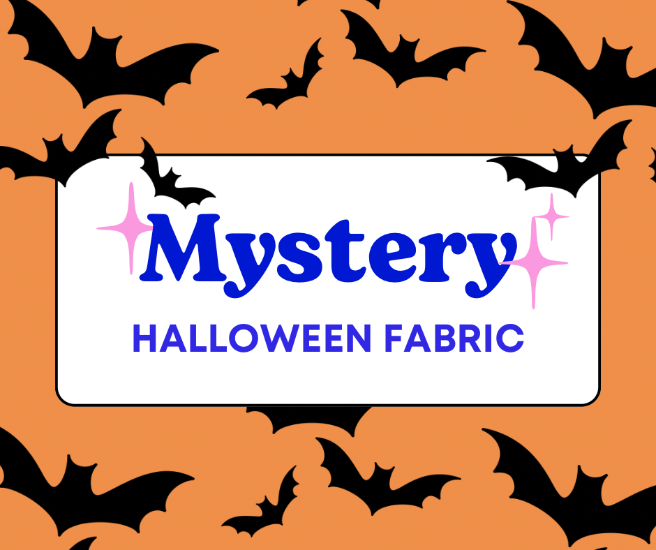 🎃 One Pound Mystery Fabric – Halloween Edition 🕸️