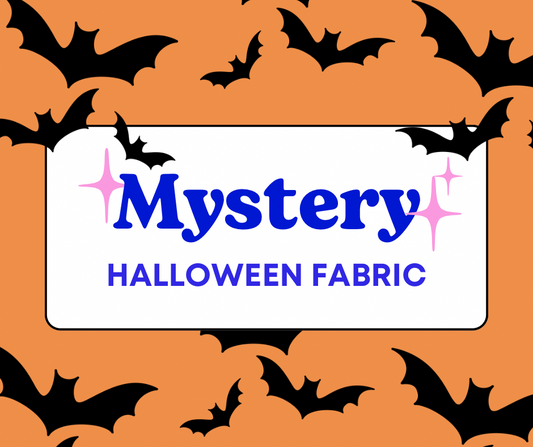 🎃 One Pound Mystery Fabric – Halloween Edition 🕸️