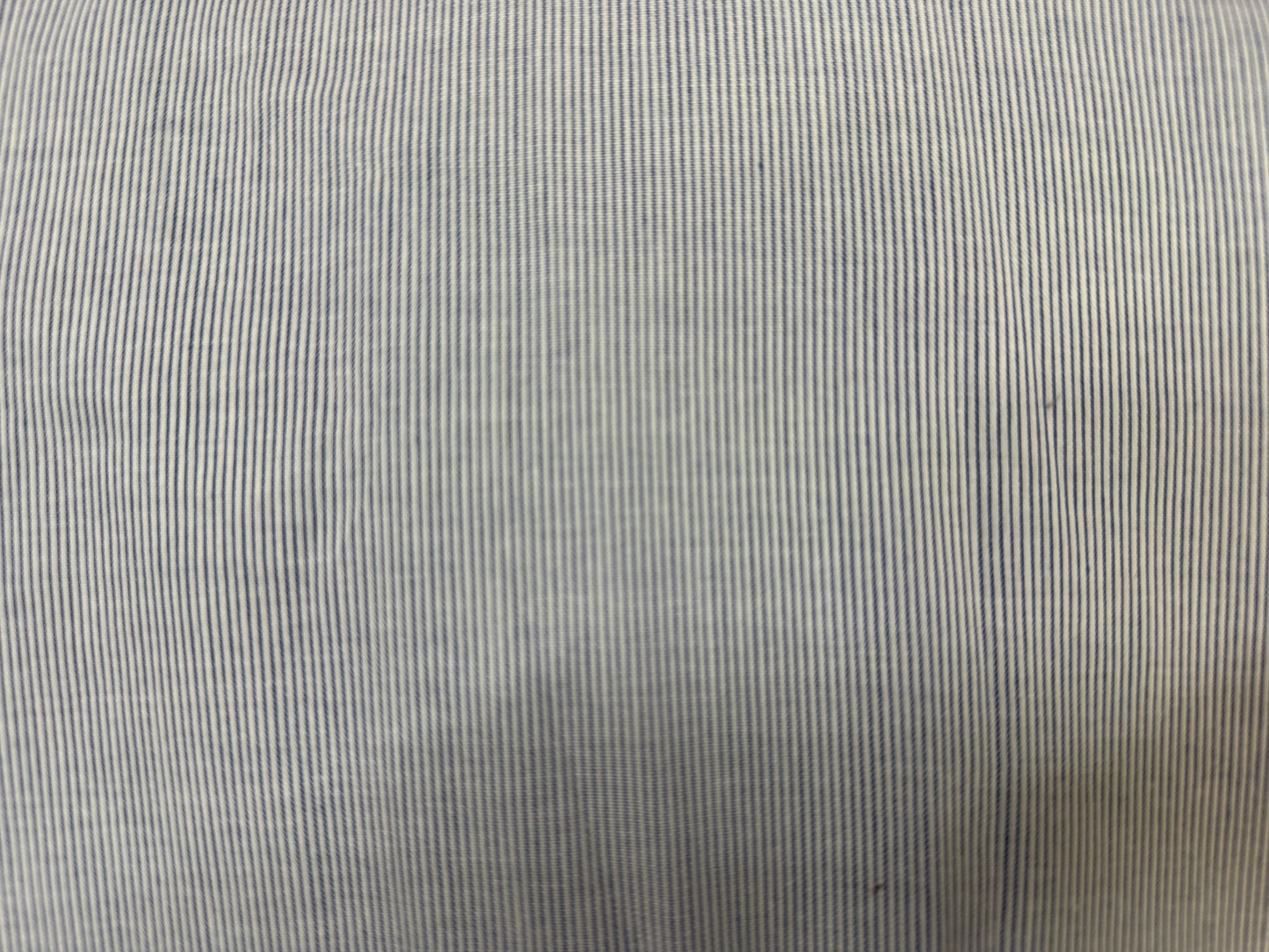Blue White Stripe Cotton Poplin Woven “Teeny”