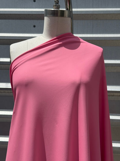 Pink Nylon Spandex Swim Knit "Bubblegum Cannon Ball"