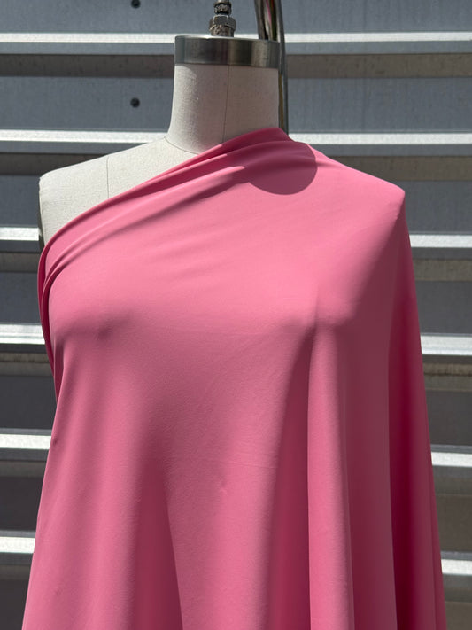 Pink Nylon Spandex Swim Knit "Bubblegum Cannon Ball"