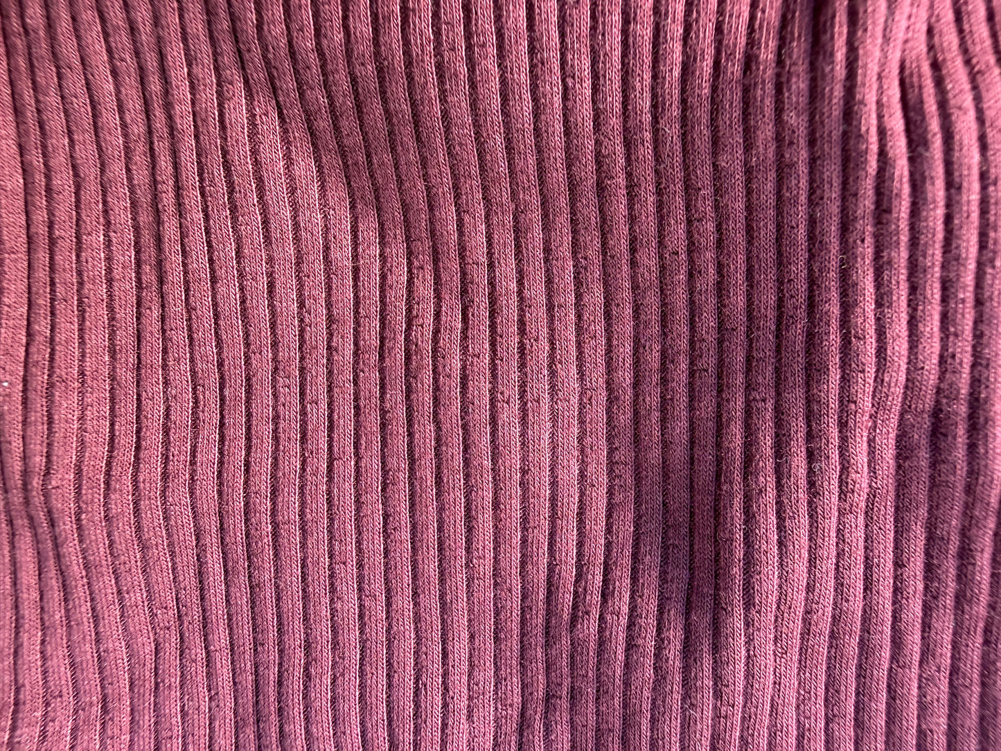 Purple Plum  2x1 Rayon Spandex Rib Knit "Sugar Plum”