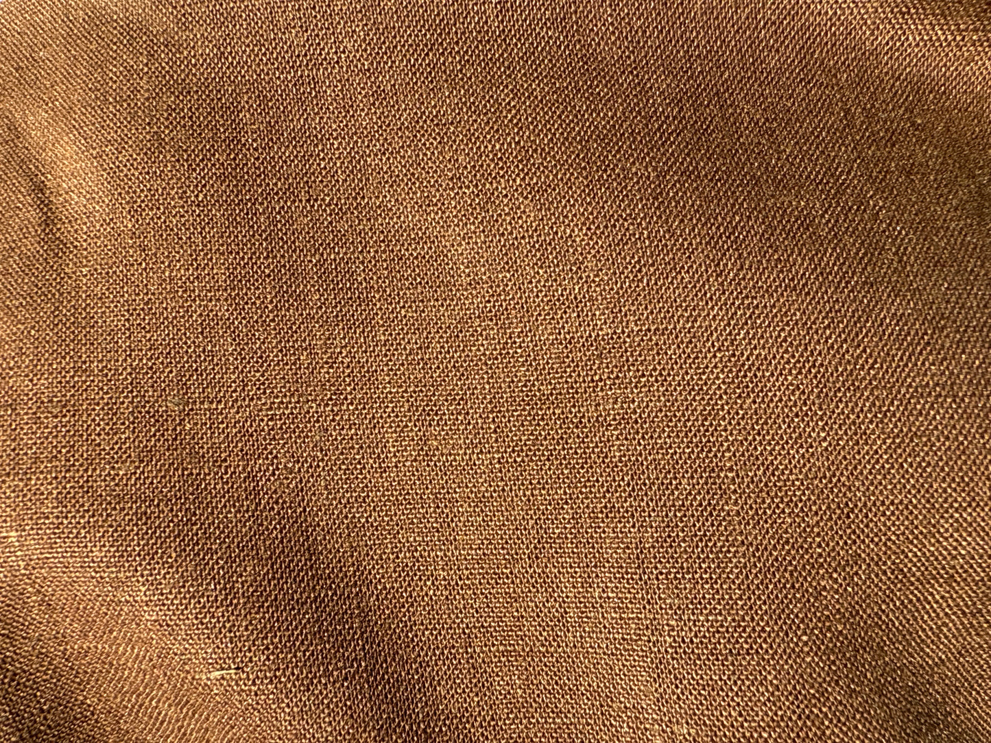 Brown Linen Woven "Chocolate Moose"