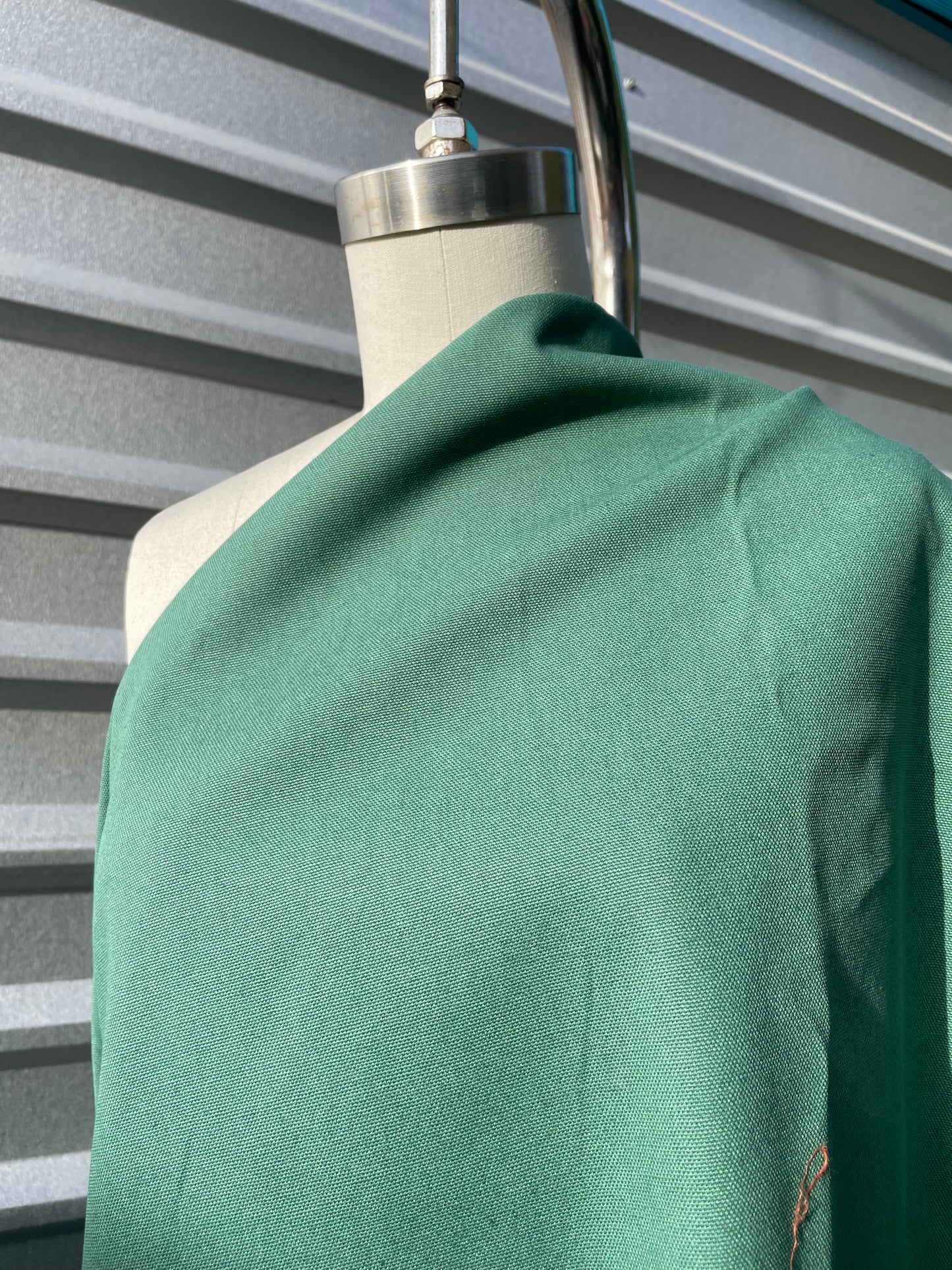Teal Cotton Duck Canvas "Crystal Teal"