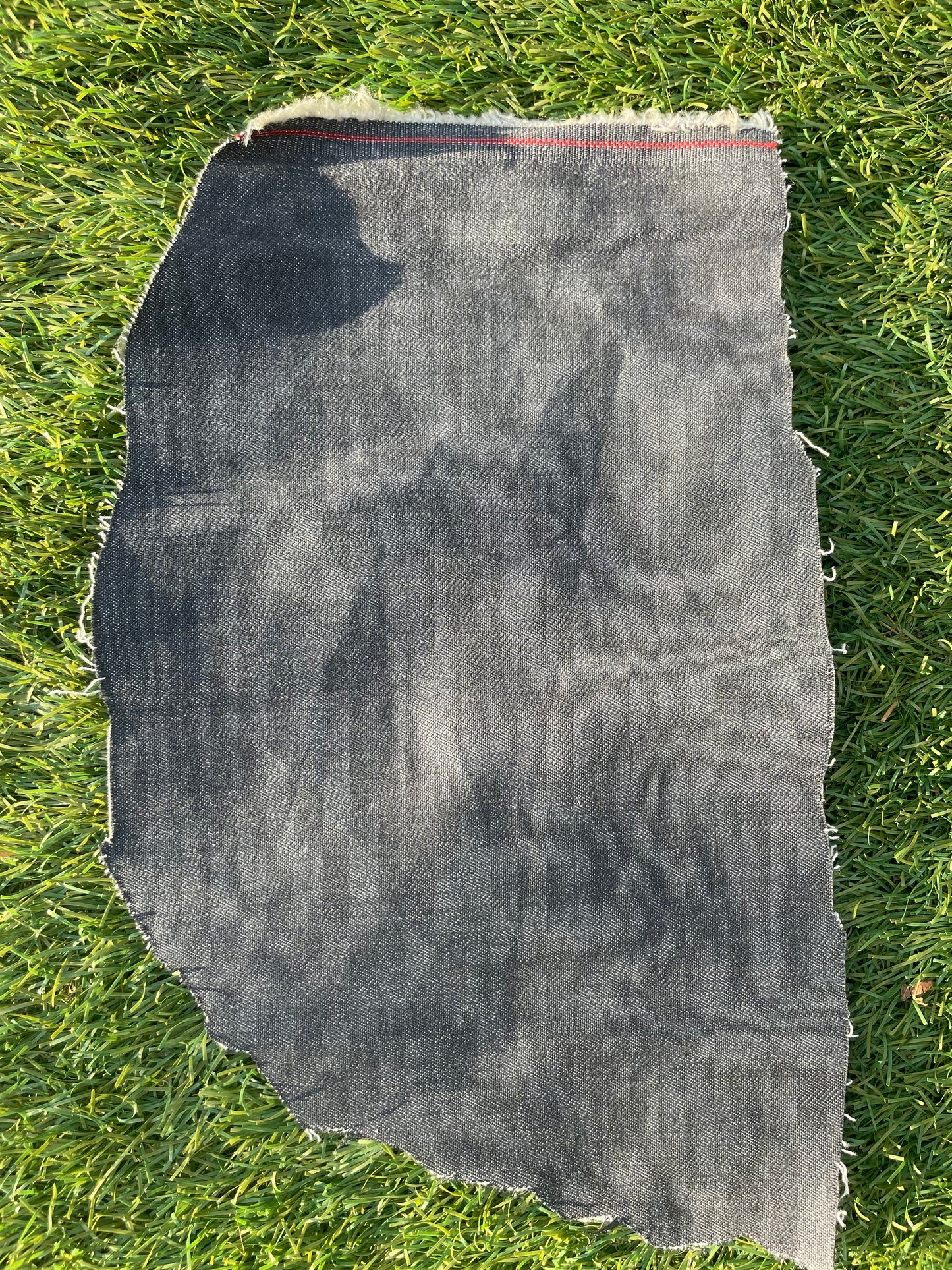 Medium Grey Denim Cotton Spandex "Smokey Mountain"