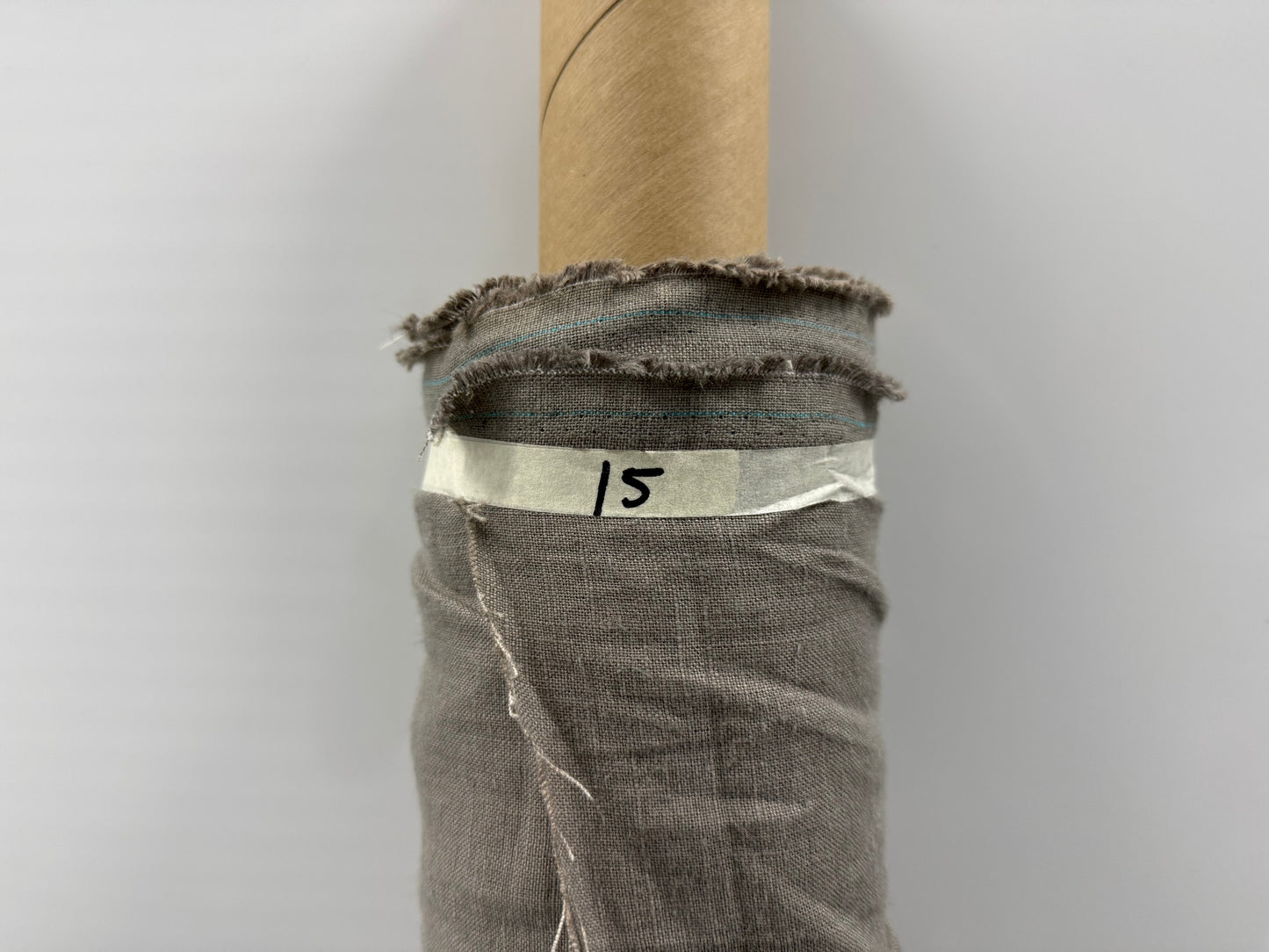 Smokey Grey Linen  15 Yards