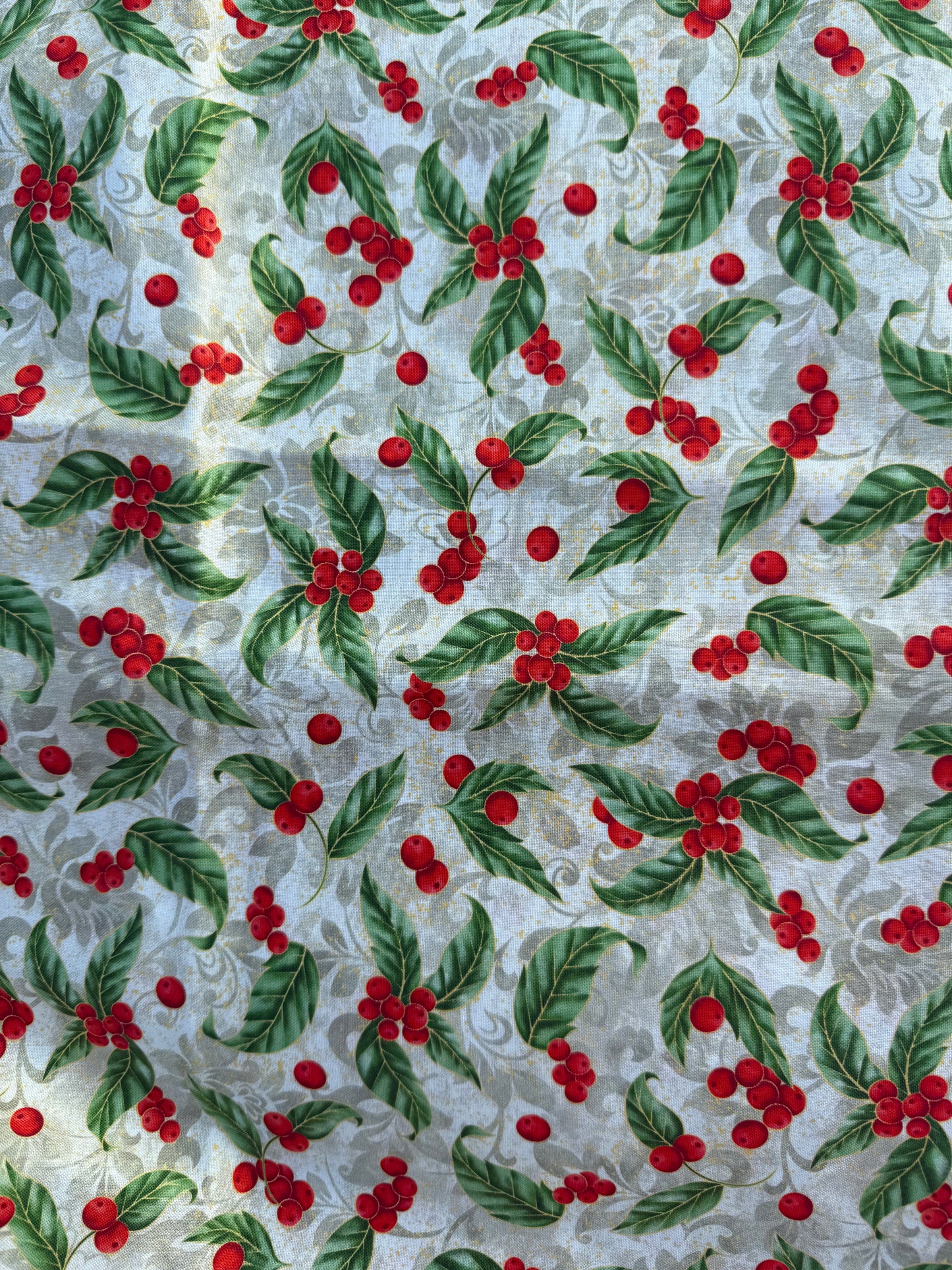 1 LB Holiday Quilt Cotton and Flannel Mystery Bundle