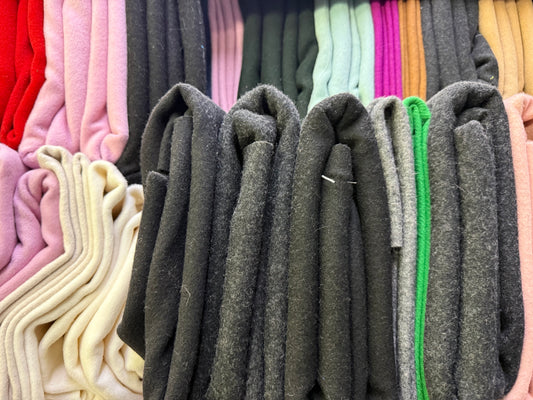 3 LB Mystery WOOL  Fabric Bundle