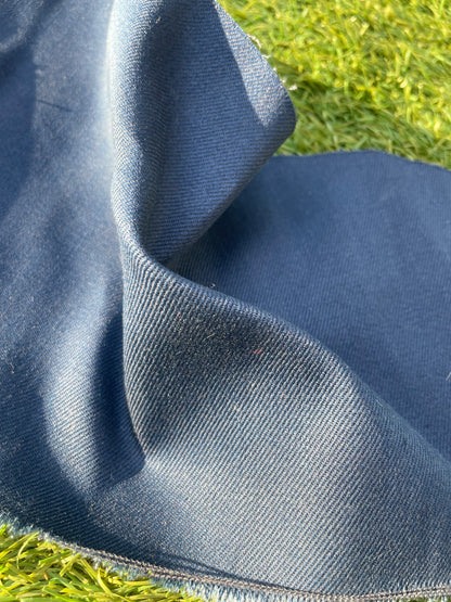 Medium Blue Denim Cotton Spandex "Workwear Blues"