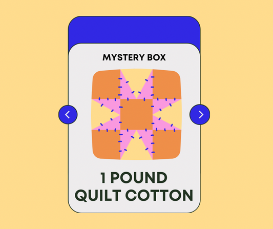 Quilt Cotton One Pound Mystery Bundle
