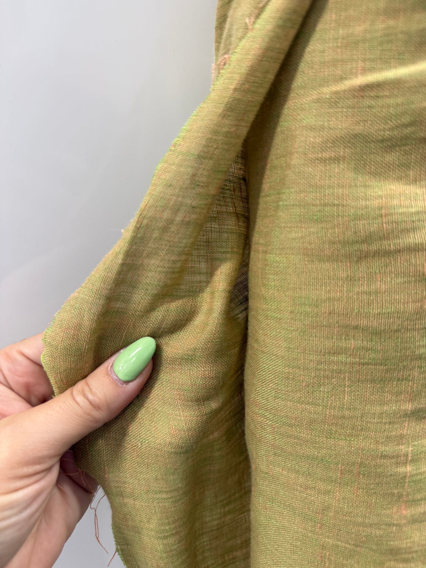 Yellow Heather Linen  11Yards