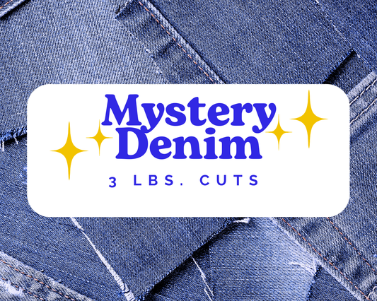 3 LB Mystery Denim Cuts Bundle