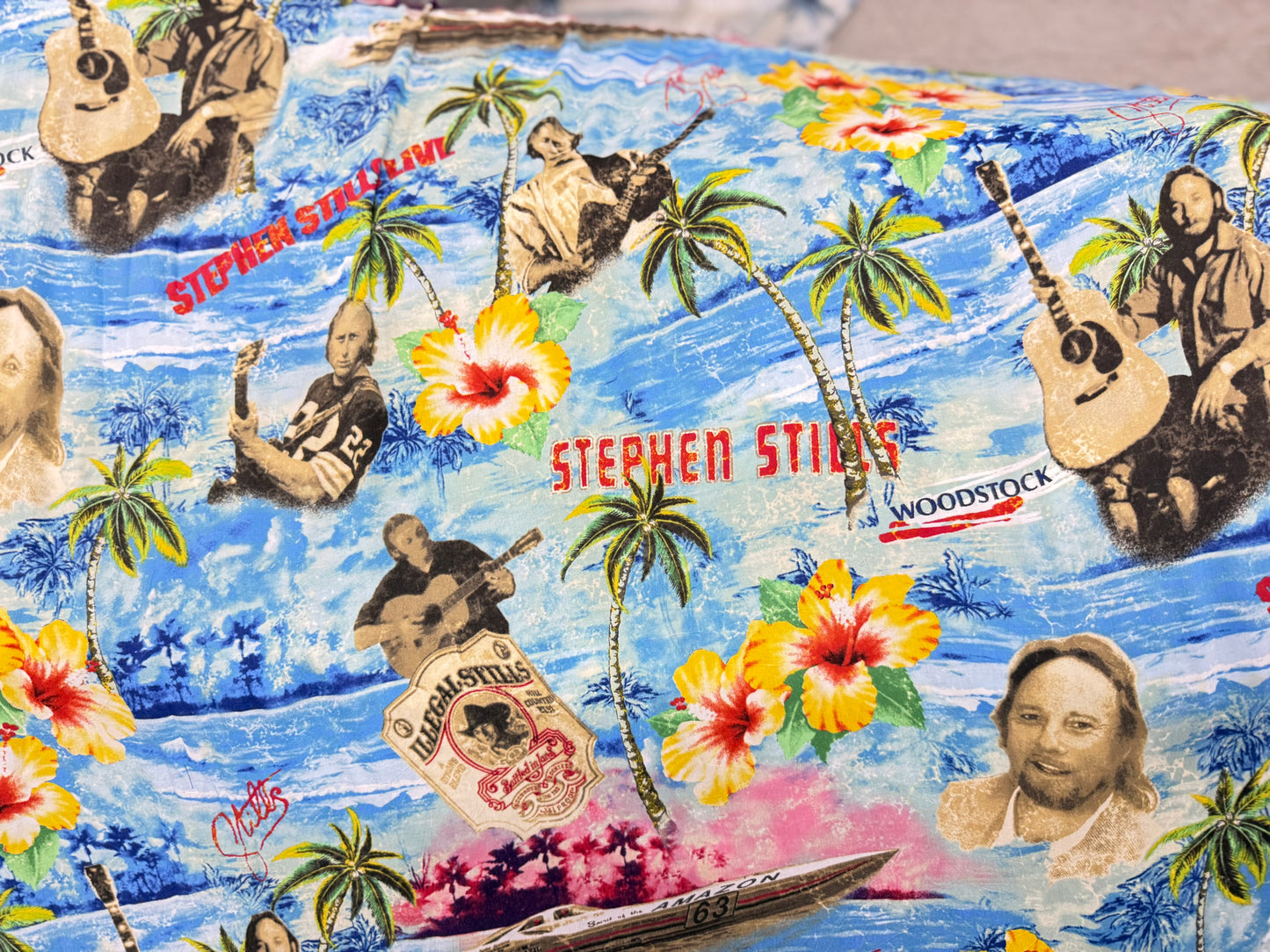 Blue Island Stephen Stills Rayon 15 Yards