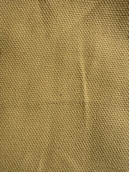 Yellow Cream Cotton Duck Canvas "Lite Butter’