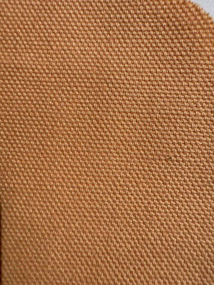 Orange Peach Apricot Cotton Duck Canvas "Summer Apricot”