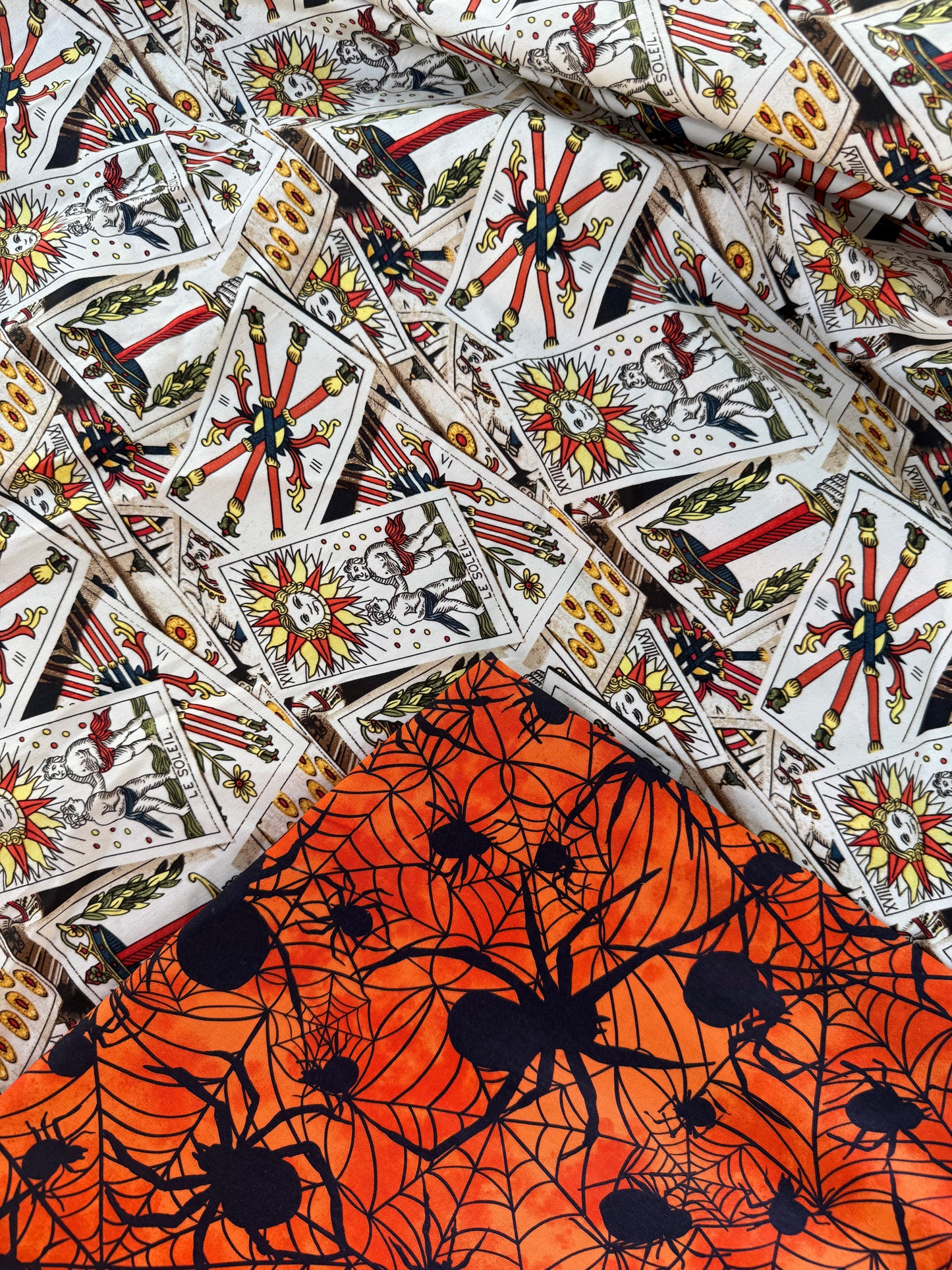 🎃 One Pound Mystery Fabric – Halloween Edition 🕸️