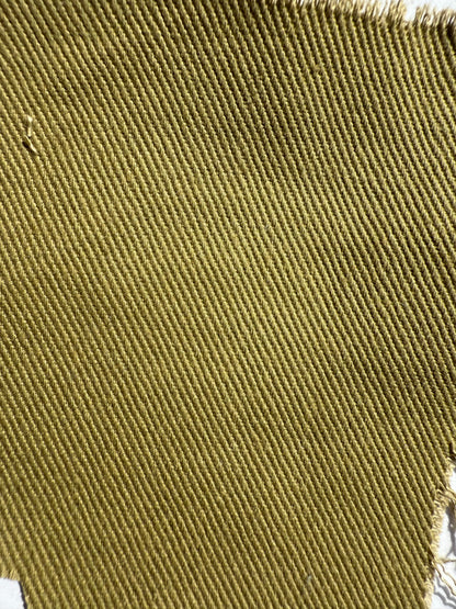 Sage Olive Green 10 oz Bull Denim Cotton Twill Heavy "Dried Thyme”