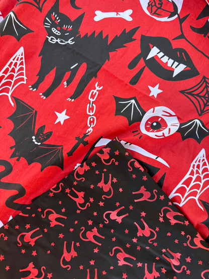 🎃 One Pound Mystery Fabric – Halloween Edition 🕸️