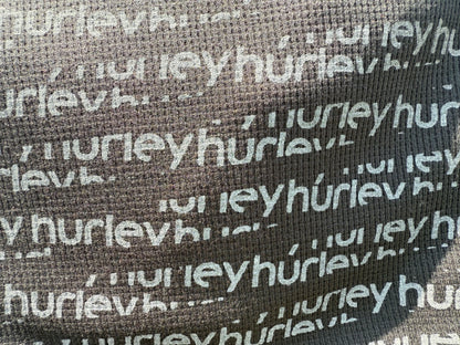 Black Gray Letters Typeface Cotton Thermal "Old School Sk8r"