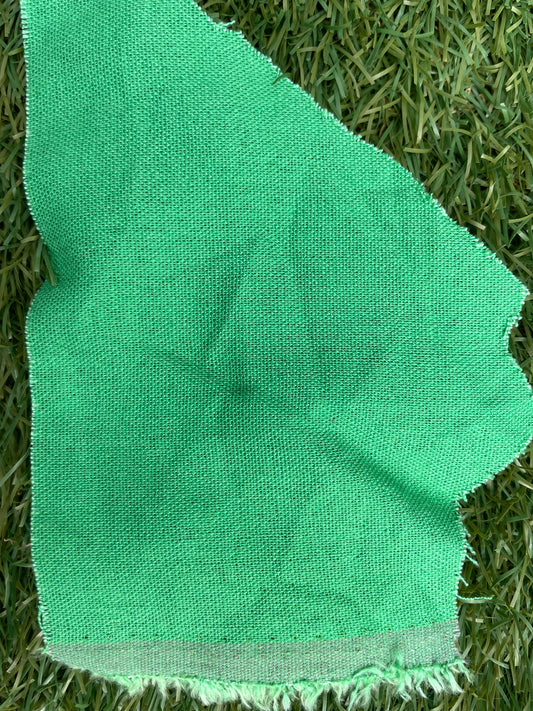Kelly Green  Cotton Linen Solid Blend "Hill Roll"