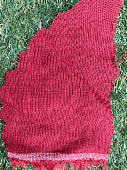 Brick Red Cotton Linen Solid Blend "Ton of Bricks"