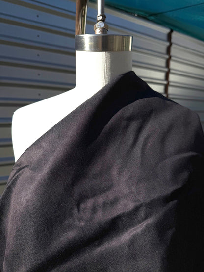 Lightweight Denim Shirting Dark Blue Tencel Cotton Woven "Wyatt"