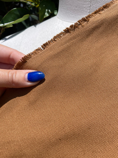 Tan Cotton Duck Canvas "Classic Tan"