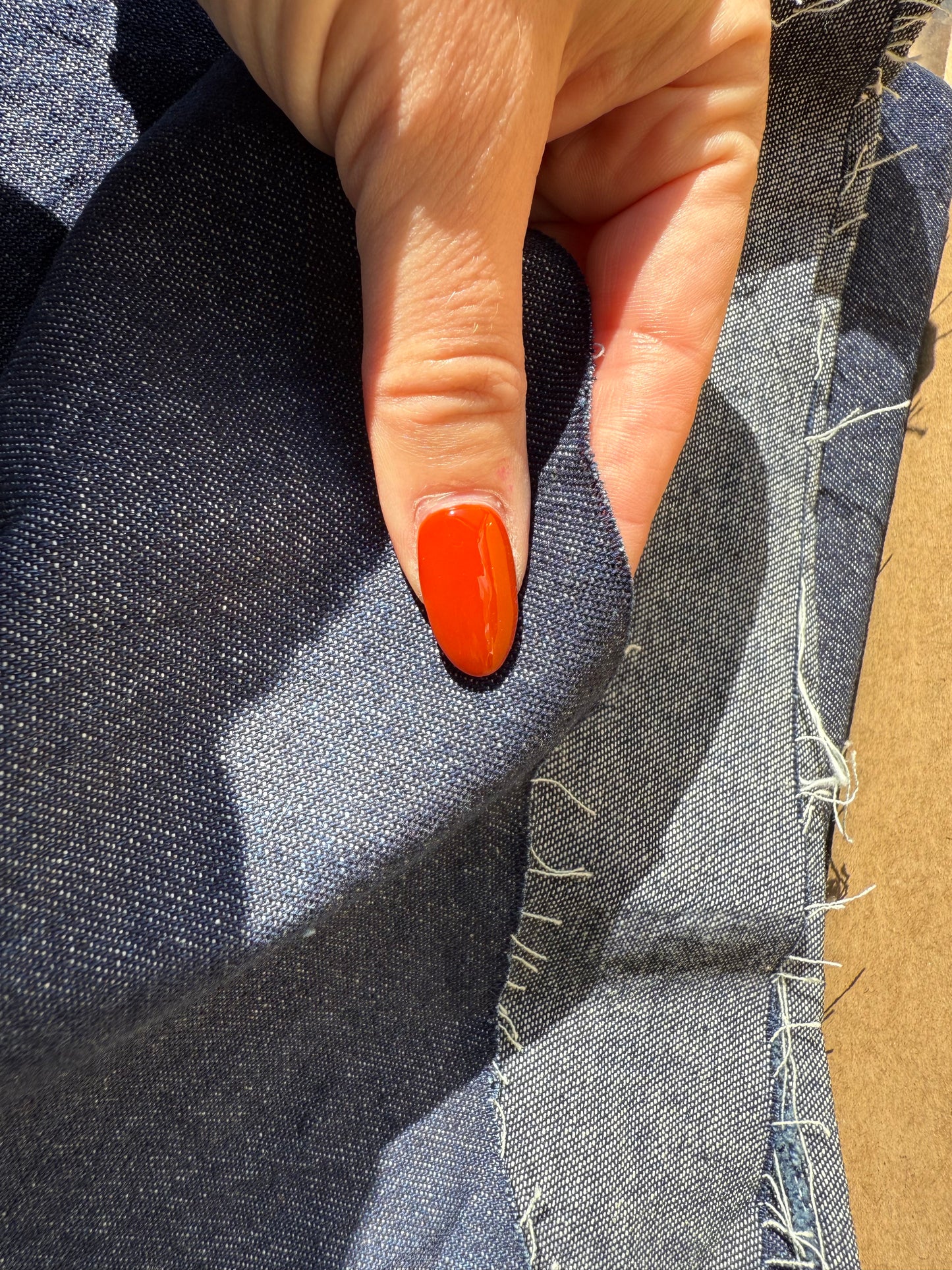 8 oz. Medium Blue Twill Denim "EZ Denim"