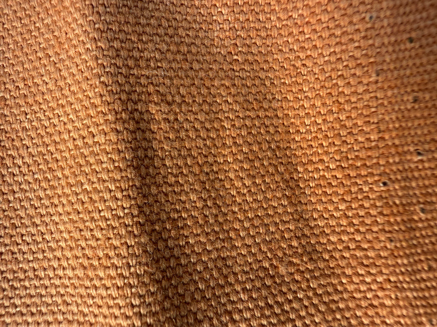 Warm Orange Cotton Duck Canvas "Butter Scotch"