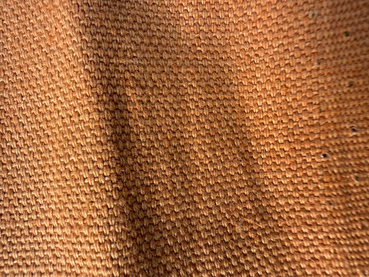 Warm Orange Cotton Duck Canvas "Butter Scotch"
