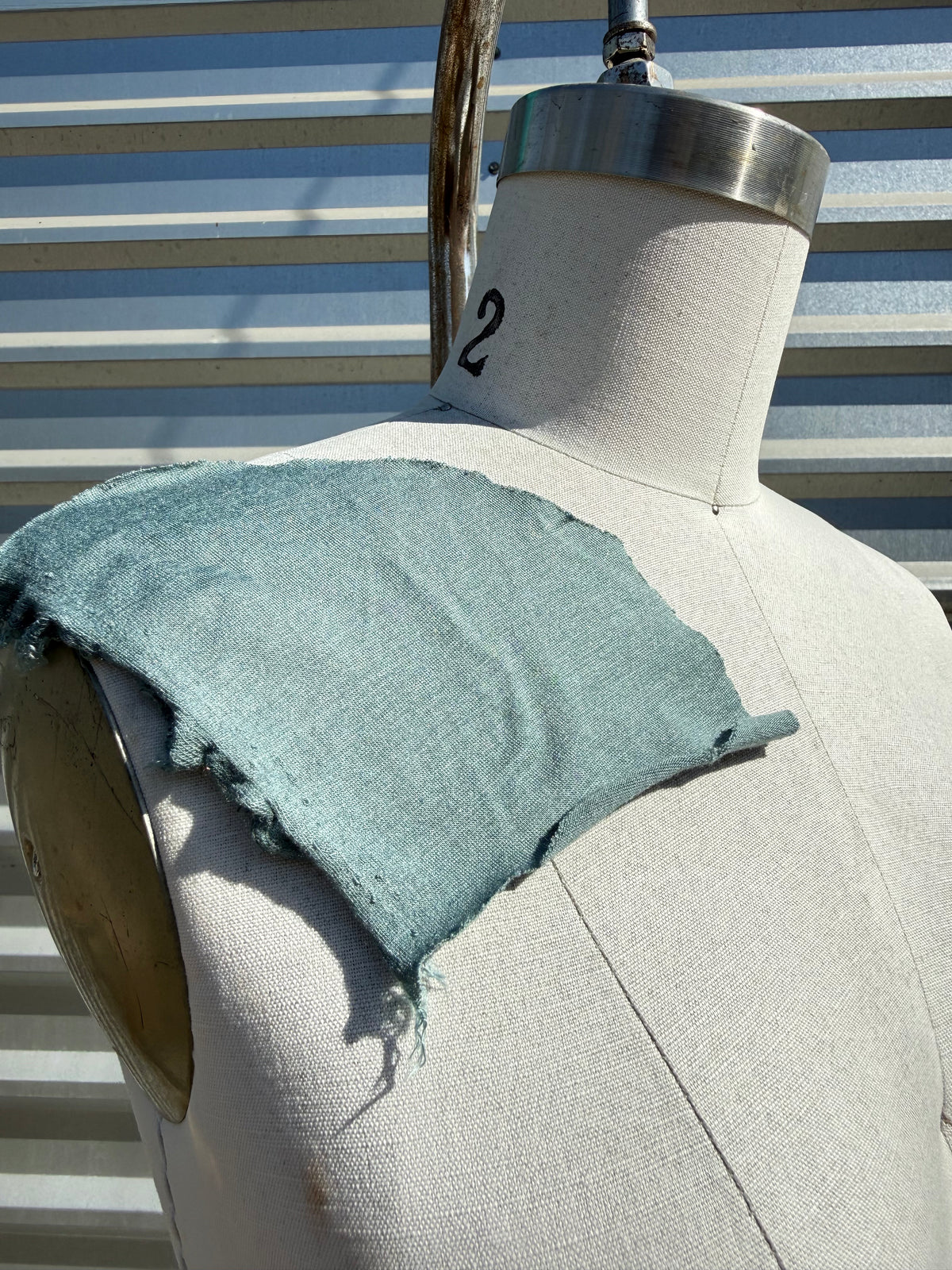 'Astoria' Sage Green Rayon Spandex Jersey – Deadstock | Pre-Cut Yardage