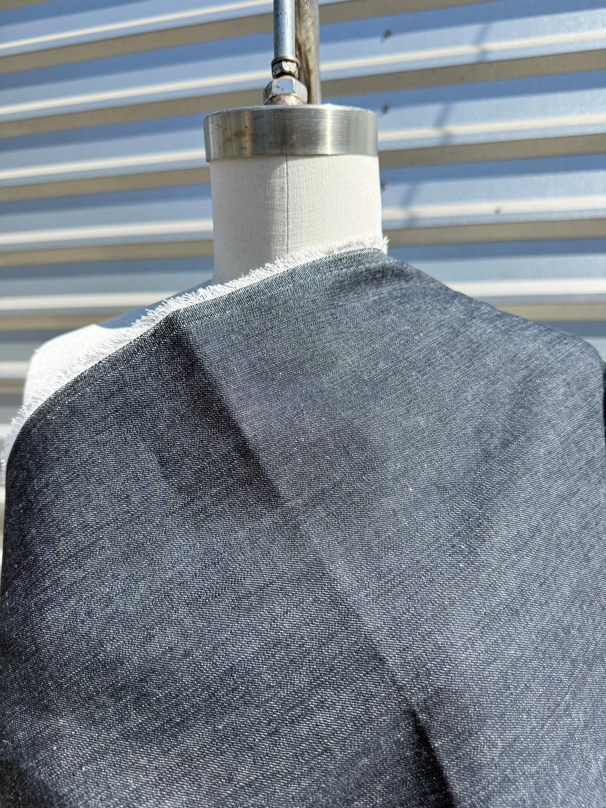 Dark Blue Medium Twill Denim "Thomas"
